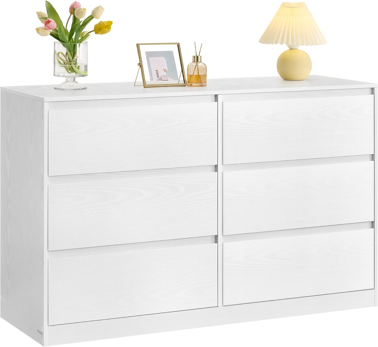 Commode VASAGLE Kailyn Collection 6 tiroirs verticale blanc neige — rapport qualité/prix 2026