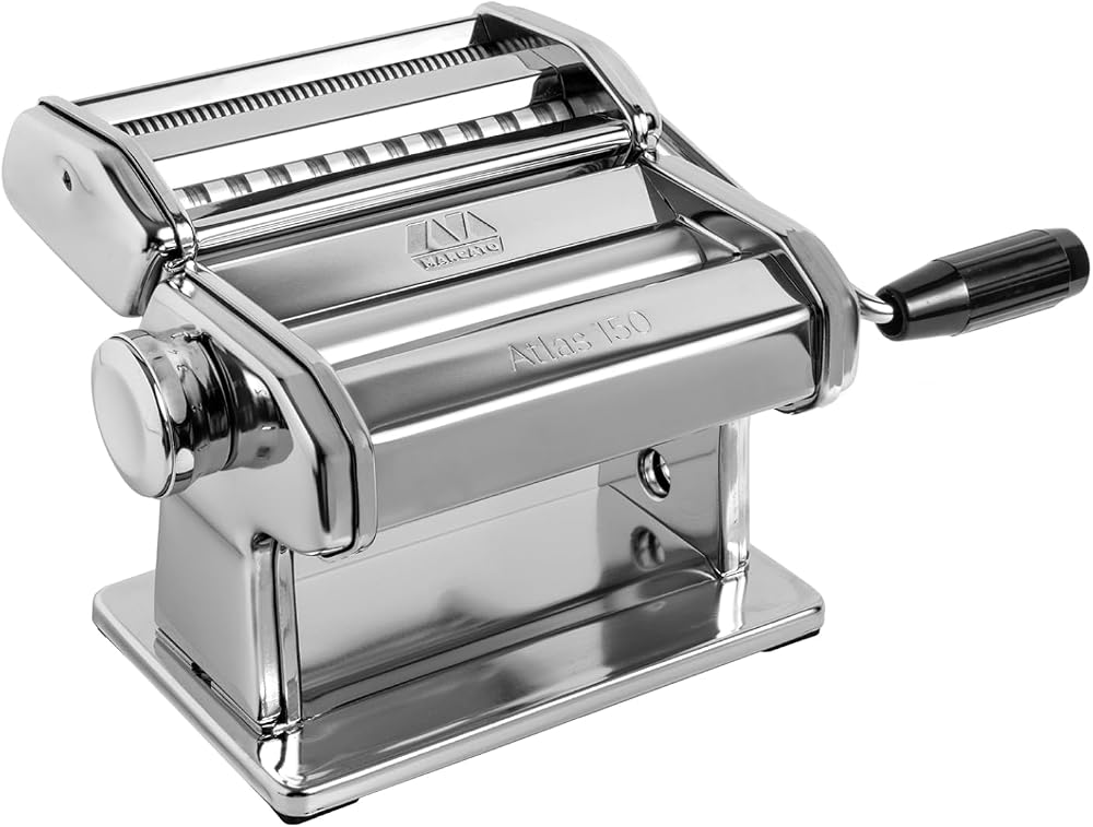 Marcato Atlas 150 Classic machine a pates manuelle acier chrome
