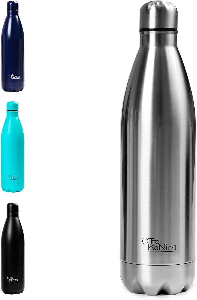 Meilleure gourde isotherme 2026 - Otto Koning 1L inox
