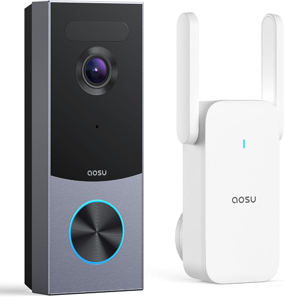 aosu Video Doorbell Ultra V8S 5MP, sonnette vidéo connectée sans fil