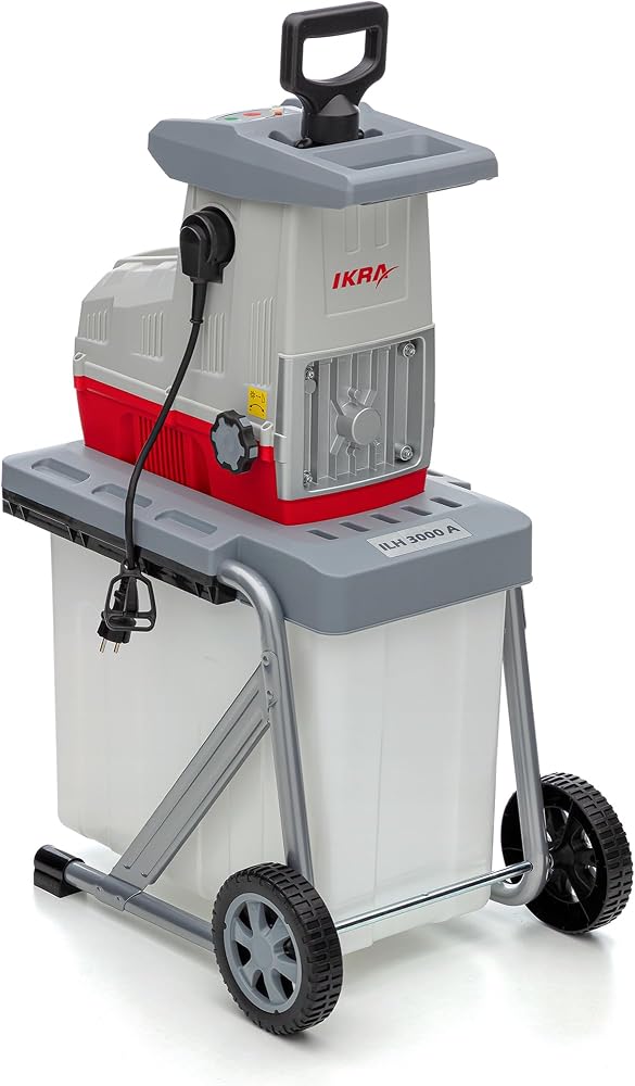 Broyeur de vegetaux electrique a rouleau IKRA ILH 3000A