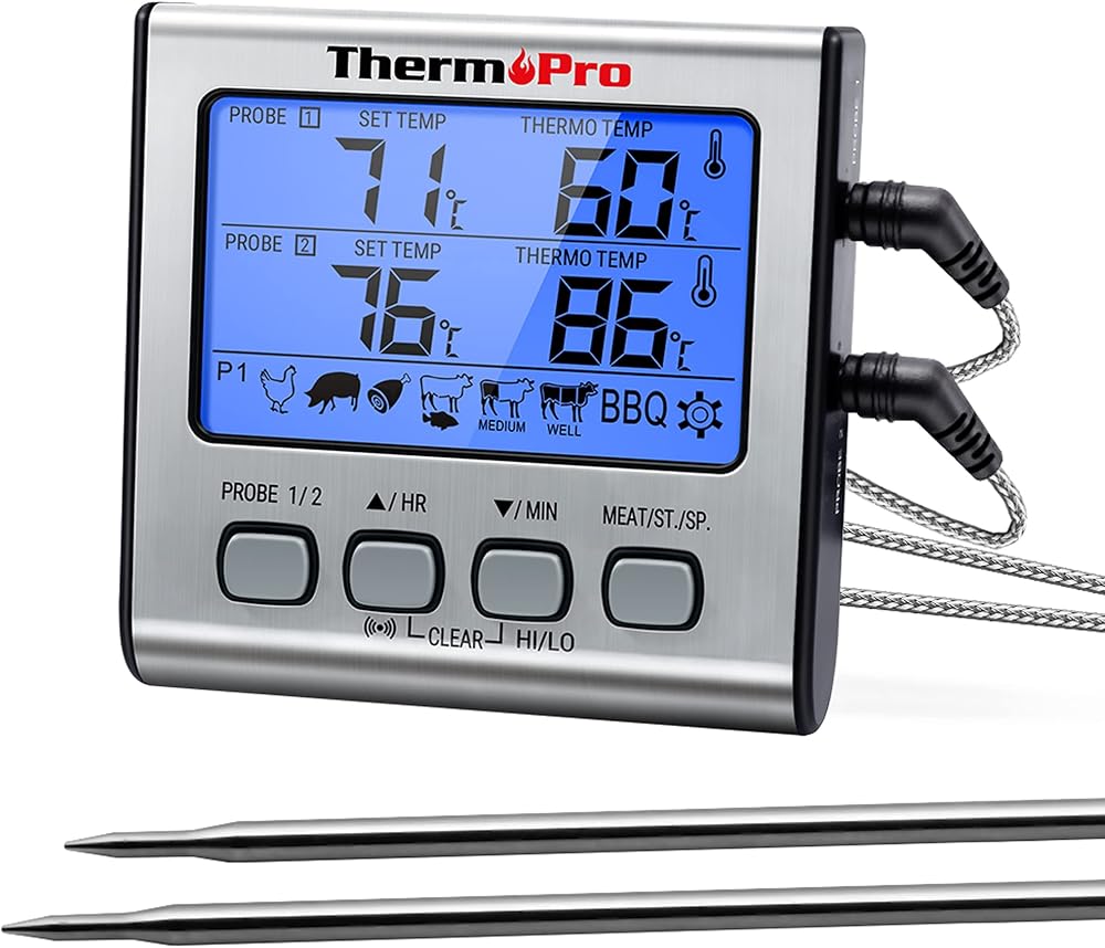 Thermomètre de cuisson ThermoPro TP17 à double sonde