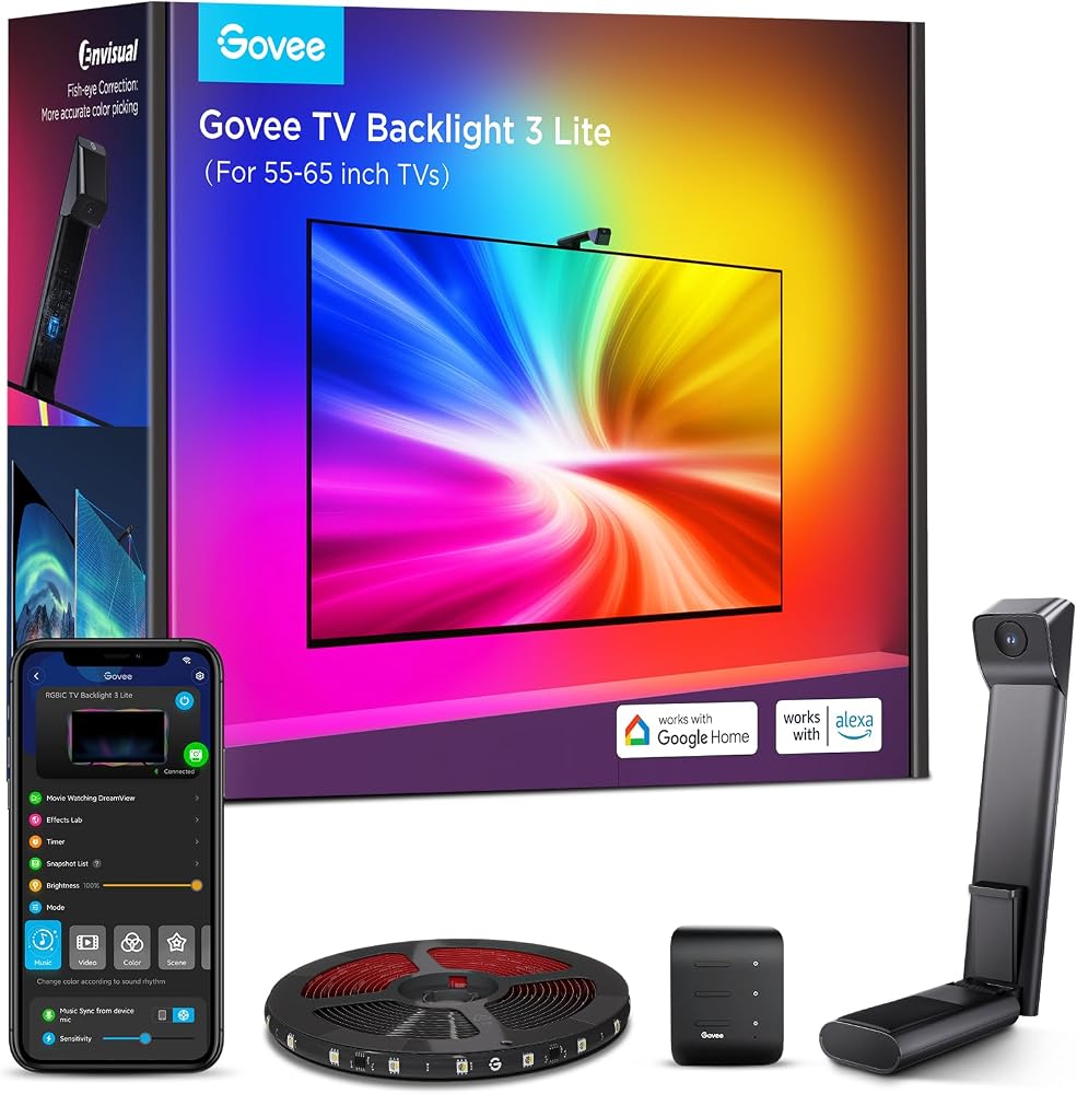 Govee TV Backlight 3 Lite retroeclairage LED pour televiseur 55-65 pouces