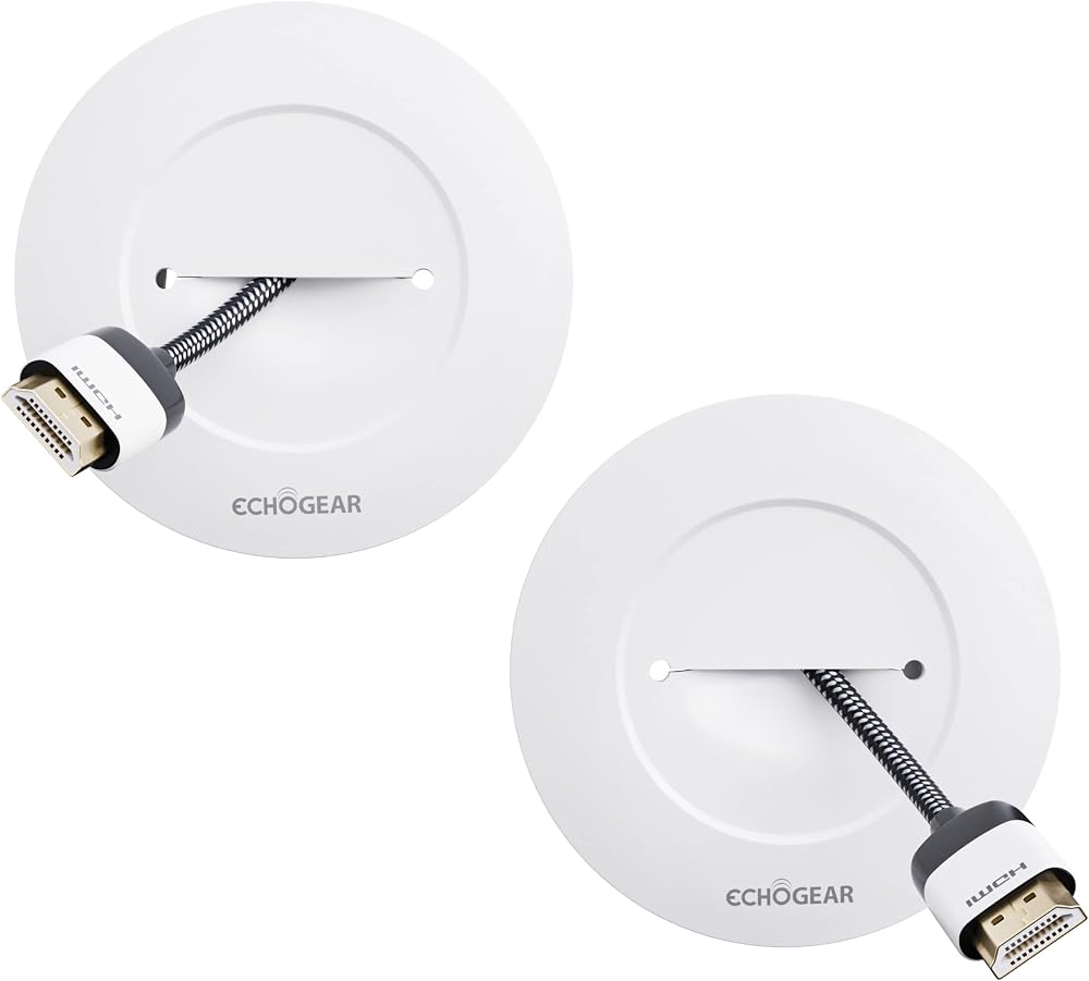Kit Echogear de gestion des câbles pour TV murale