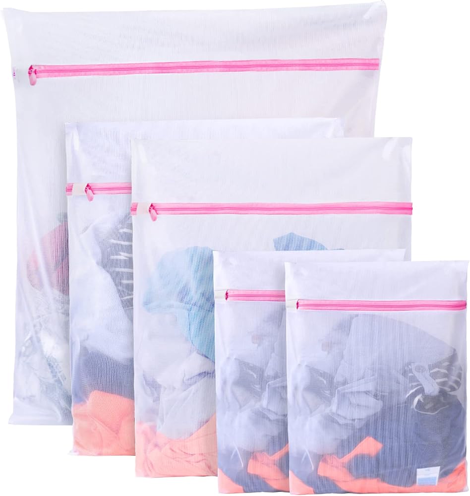 Lot de 5 filets de lavage BoxLegend pour linge délicat